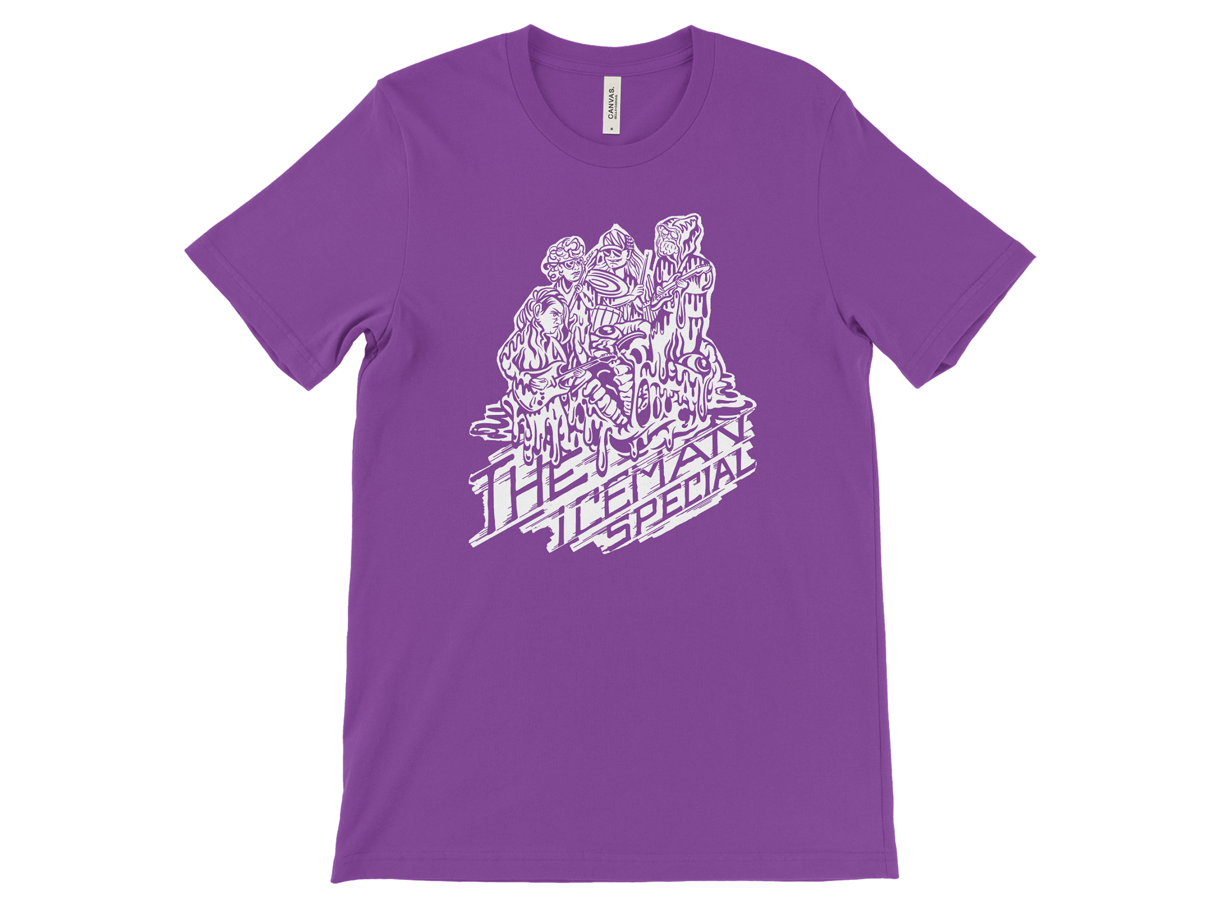 The Iceman Special Melting T-Shirt - Purple