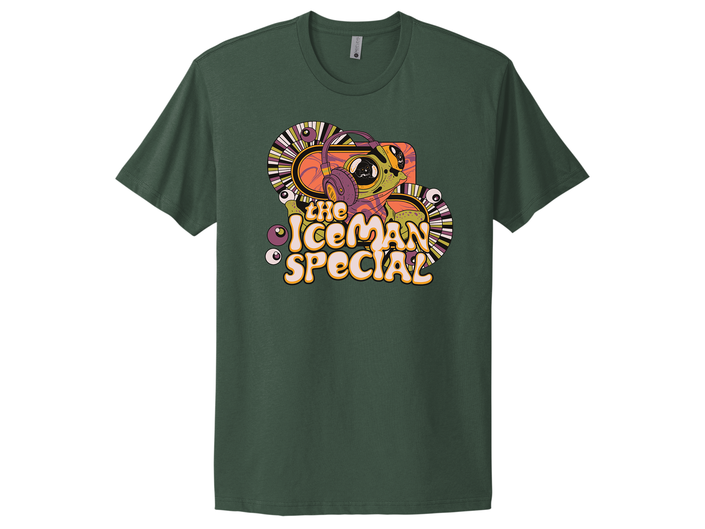 The Iceman Special Frog Keys T-Shirt - Royal Pine